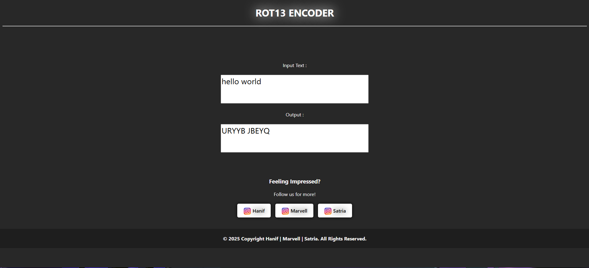 ROT13 Encryptor